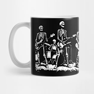 skeletons rock and roll Mug